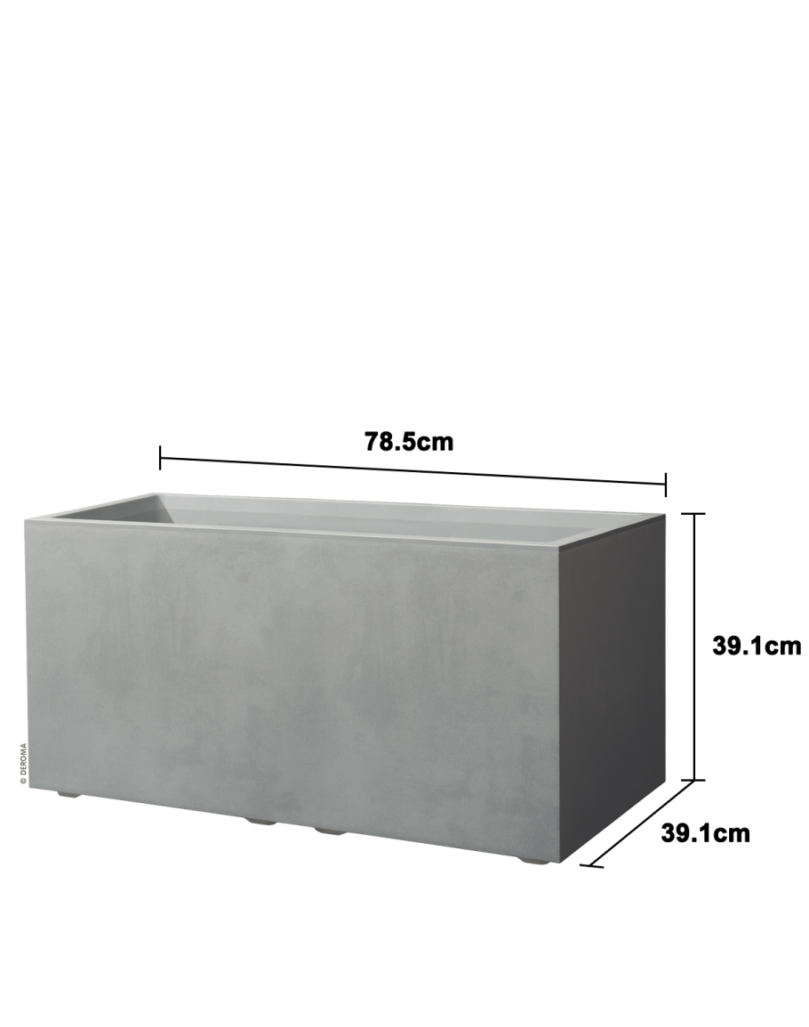 Cassette Millennium Rectangular Planter 79